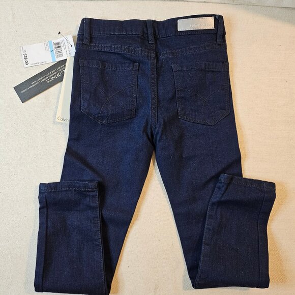 Calvin Klein Girl's Ultimate Skinny Jeans - Size 5 - Picture 5 of 6